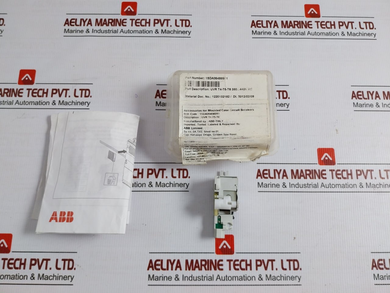 Undervoltage Release Accessories For Circuit Breaker 380-440Vac Abb 1Sda054885R1