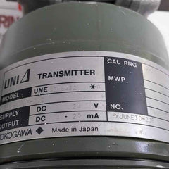 Une 43-sas2*B/Cal-p/Ssb-s/Z Pressure Transmitter Yokogawa 0-600 Kpa