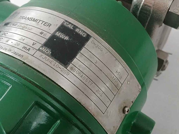 Une43-sas2 *B Transmitter Yokogawa Dc 4-20 Ma 0-300 Kpa Used