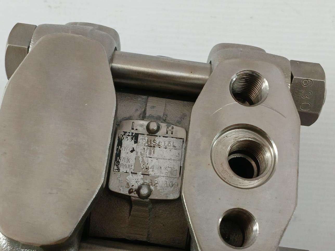 Une 43-sbs2*B/Cal-p/Ssb-s/Z Pressure Transmitter 3.4 Mpa Yokogawa Dc 24V