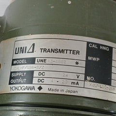 Une 43-sbs2*B/Cal-p/Ssb-s/Z Pressure Transmitter 3.4 Mpa Yokogawa Dc 24V