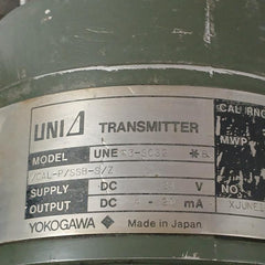 Une 43-scs2*B/Cal-p/Ssb-s/Z Pressure Transmitter Yokogawa 0-5 Mpa