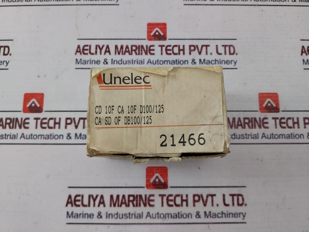 Unelec Cd 10F Ca 10F D100/125