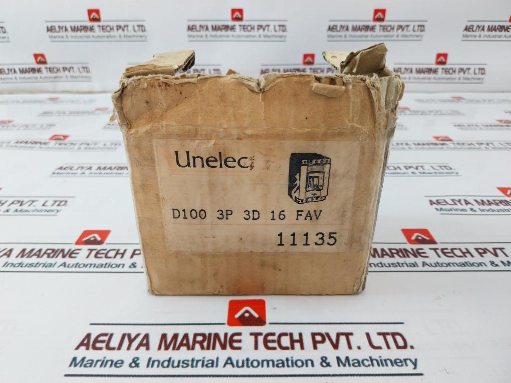 Unelec Record D100 Case Circuit Breaker 500v