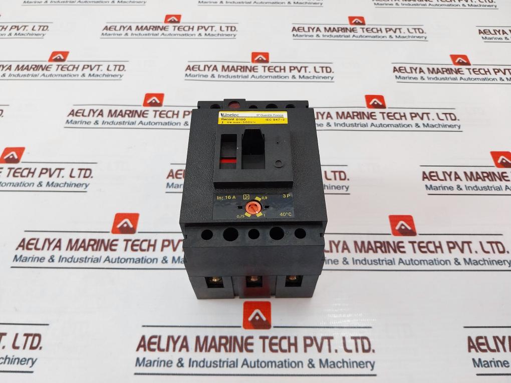 Unelec Record D100 Case Circuit Breaker 500v