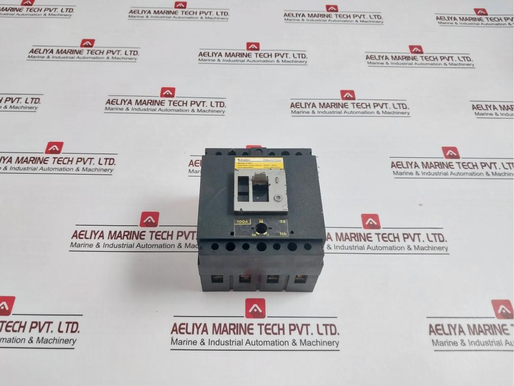 Unelec Record D 100 Circuit Breaker 600V-100A 4588 0955 001 4P 3D