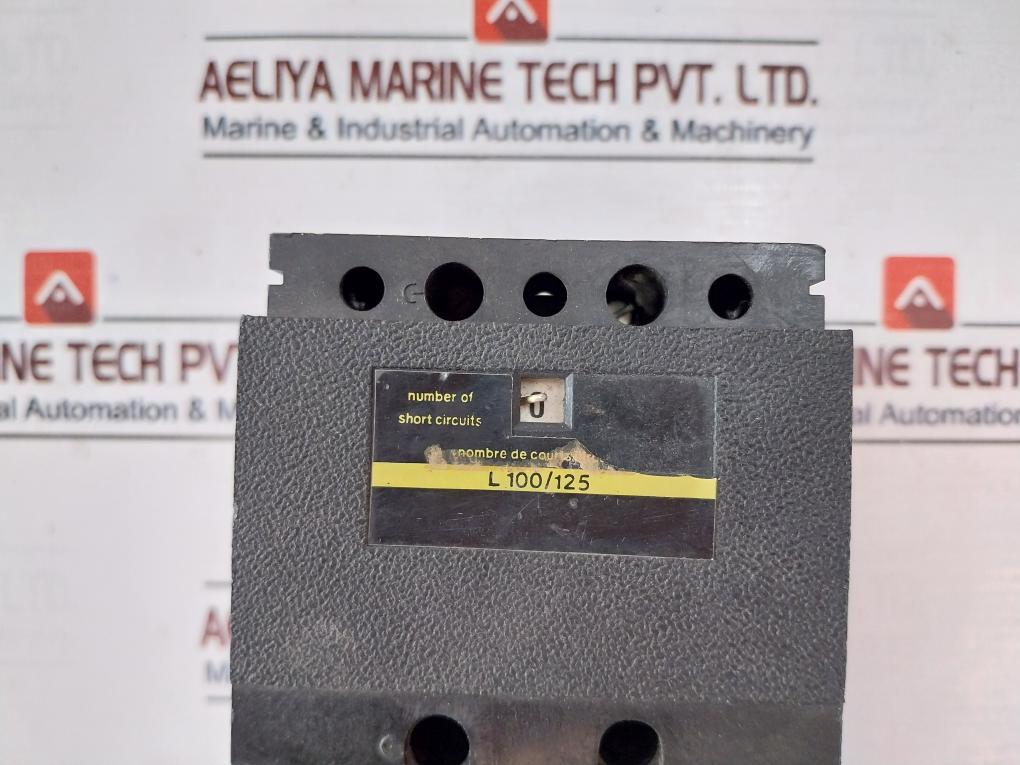 Unelec Record D 100 L Moulded Case Circuit Breaker MCCB 600V~100A