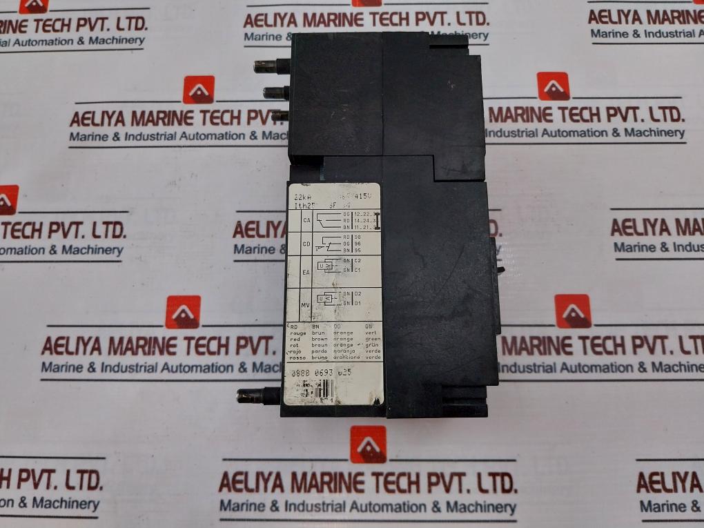Unelec Record D 100 L Circuit Breaker Ith25 3P 3D