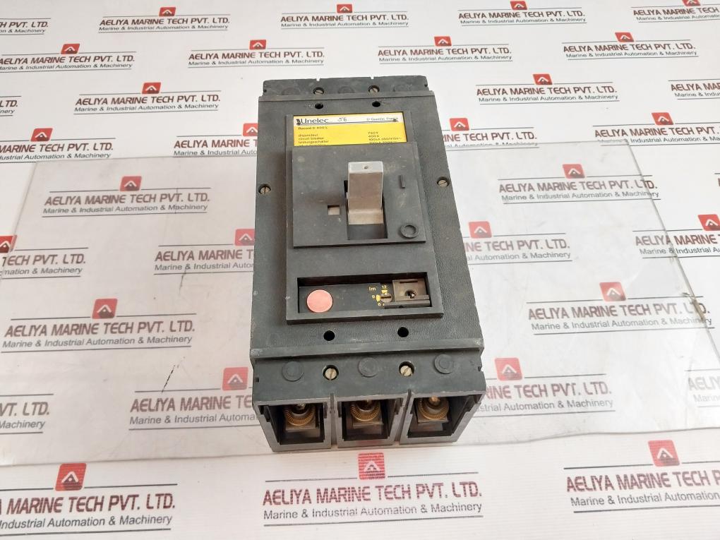 Unelec Record D 400 L Circuit Breaker 400A