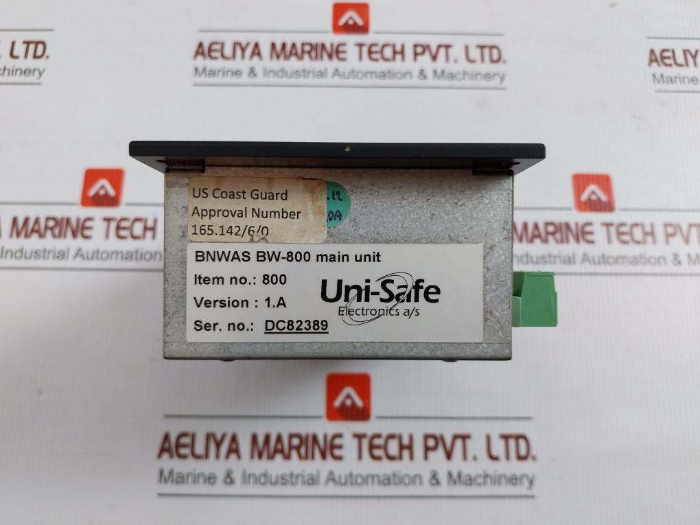 Bridge Navigational Watch Alarm System 1.A Uni-safe Bw-800