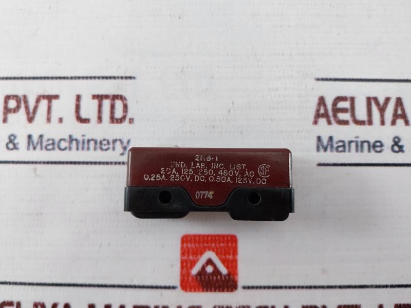 Unimax 20A, 125, 250, 480V,Ac Limit Switch