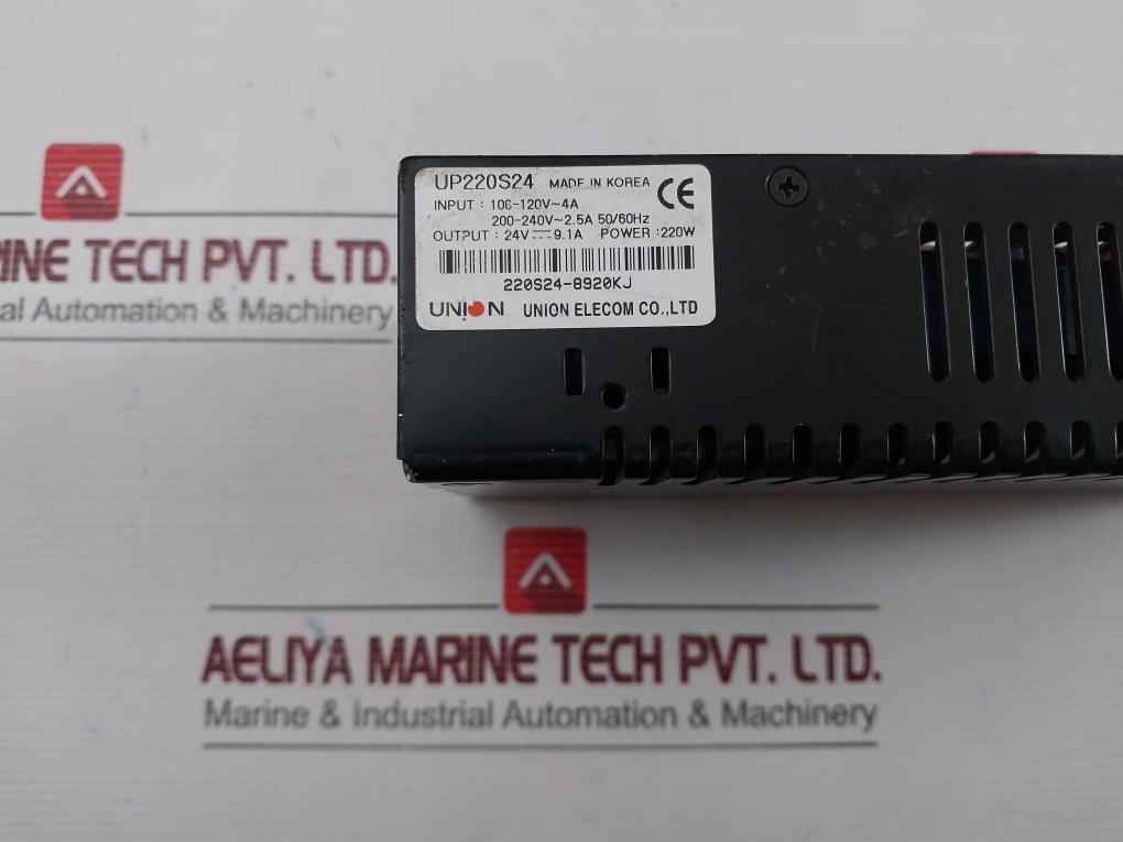 Union Elecom Power Supply Up220S24 Input: 200-240V-2.5A 50/60Hz