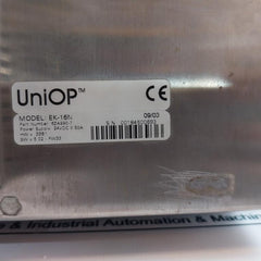 Uniop Ek-16N Operator Interface 6Za990-7