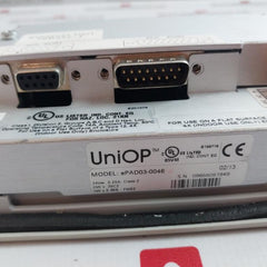 Uniop Epad03-0046 Screen Operator W\ Display Control Panel 24V 50°C