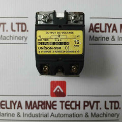 Unison-ssr 801 Pmdd 200 15 00 Solid State Relay 200 Vdc 15 Amp