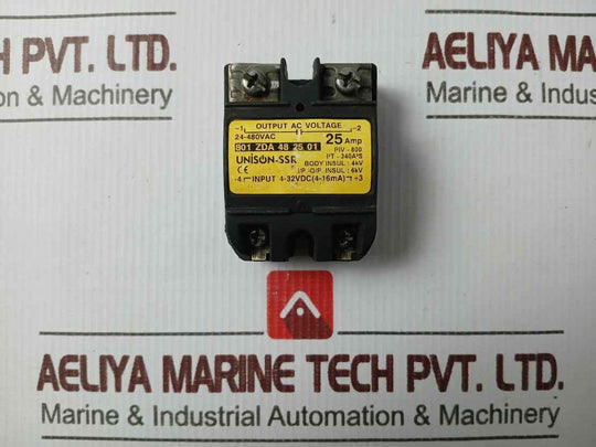 Unison Controls 801 Zda 48 25 01 Dc To Ac Zero Cross Over Model