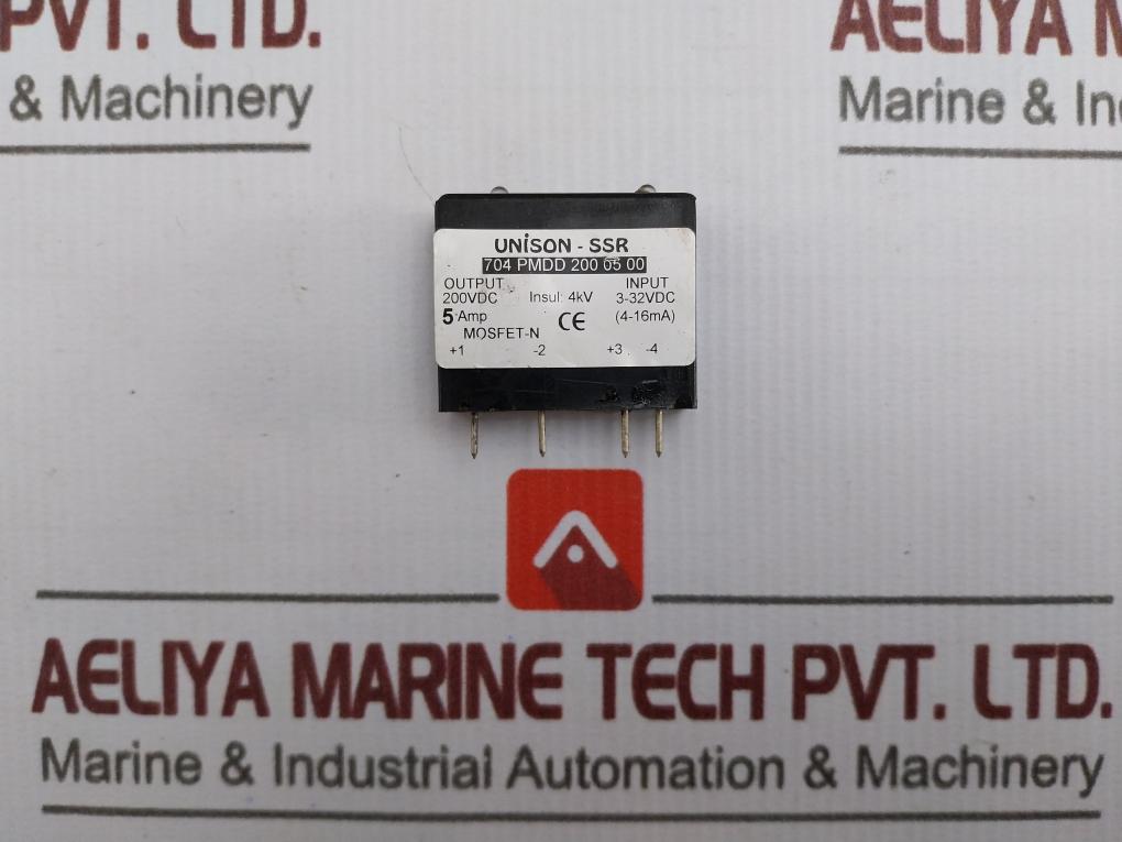 Unison 704 Pmdd 200 05 00 Mosfet-n Dc To Dc Solid State Relay 3-32Vdc