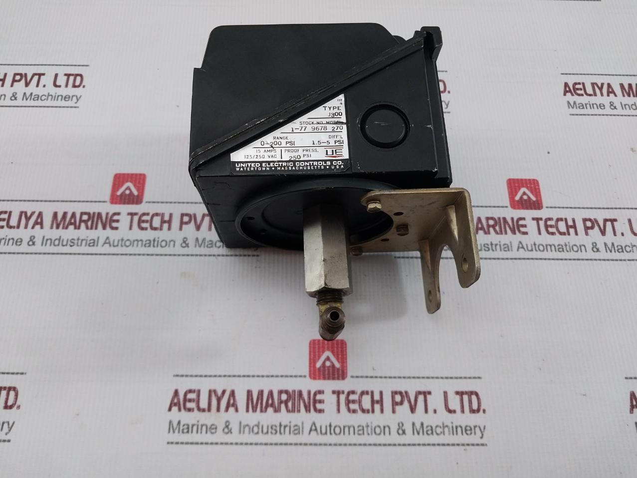 United Electric J300 Pressure Controller 0–200Psi 15Amp