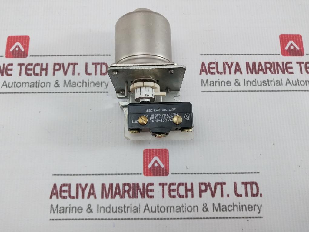 United Electric H54S 144 Micro Switch 0-20 Psi