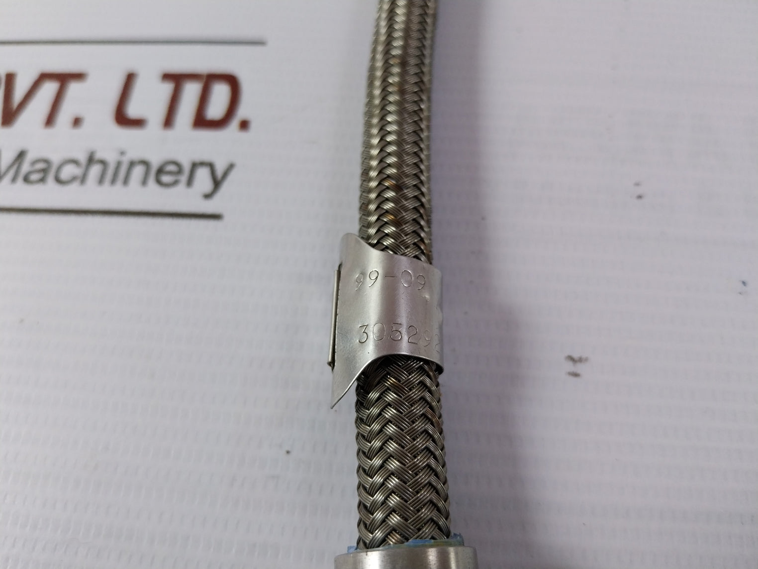 Unitor 305292 High Pressure Hose Ox With Elbow Water 60 Mpa