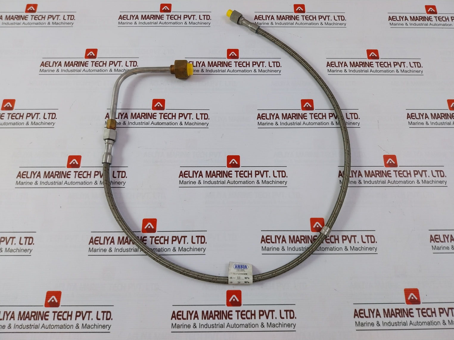 Unitor 305292 High Pressure Hose Ox With Elbow Water 60 Mpa