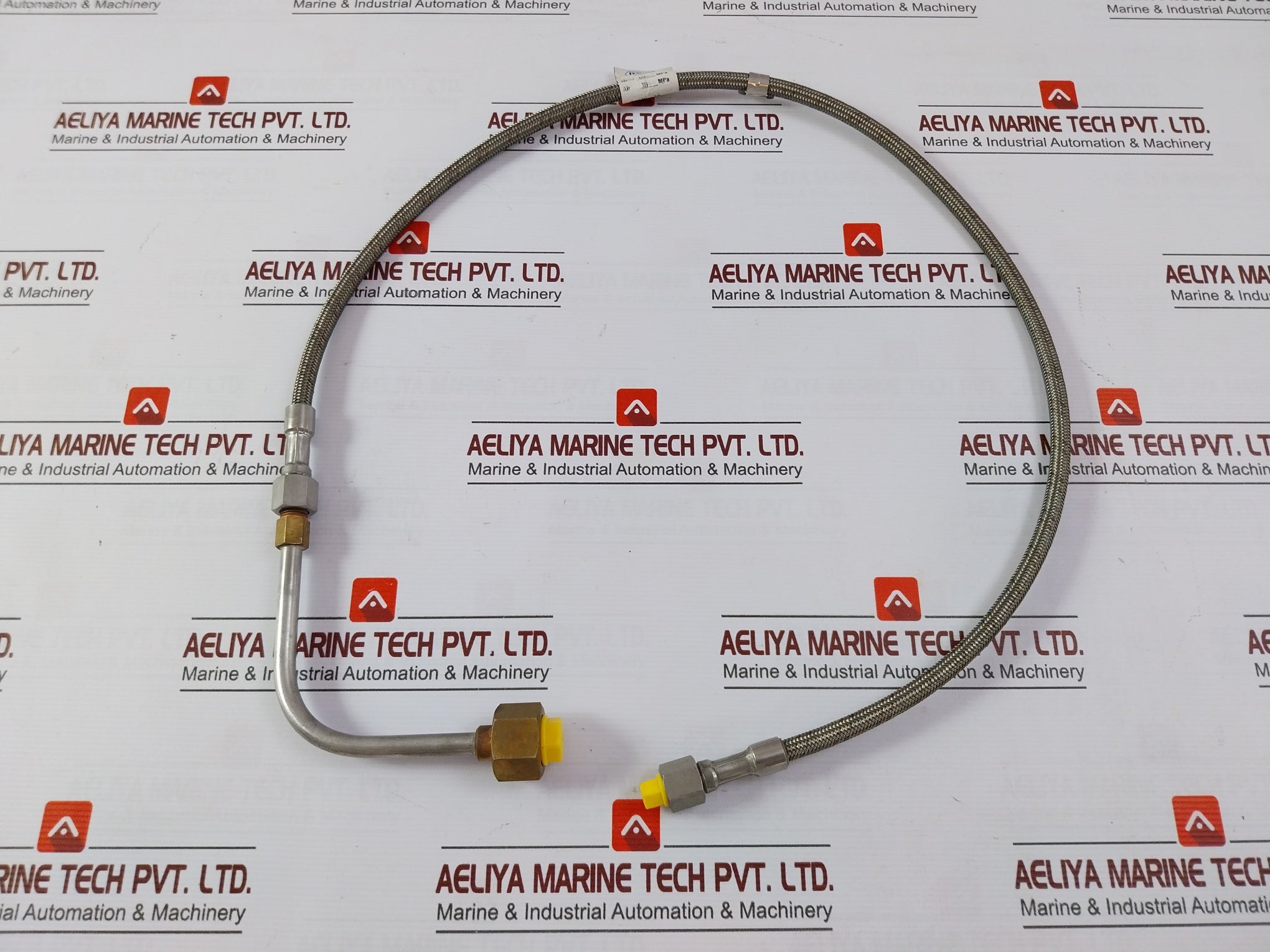 Unitor 305292 High Pressure Hose Ox With Elbow Water 60 Mpa