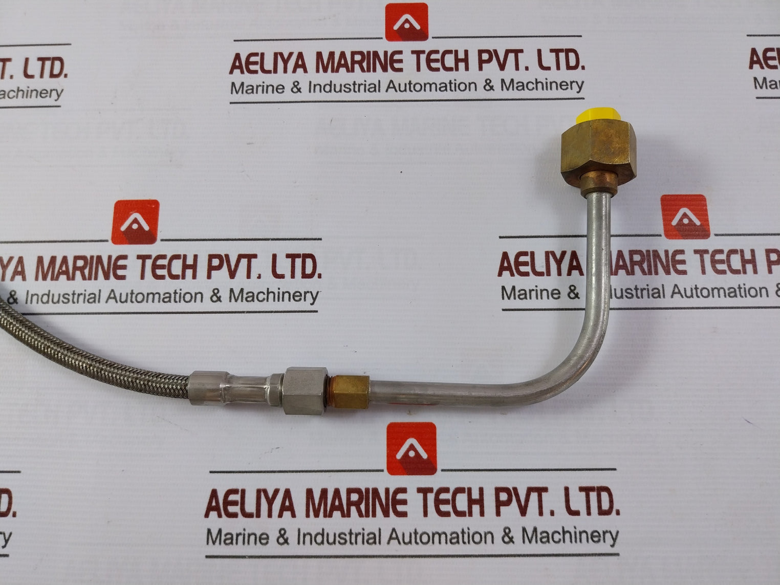 Unitor 305292 High Pressure Hose Ox With Elbow Water 60 Mpa