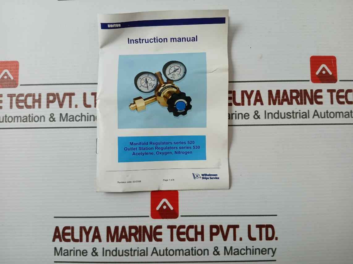 Unitor 520 Ox Pressure Regulator