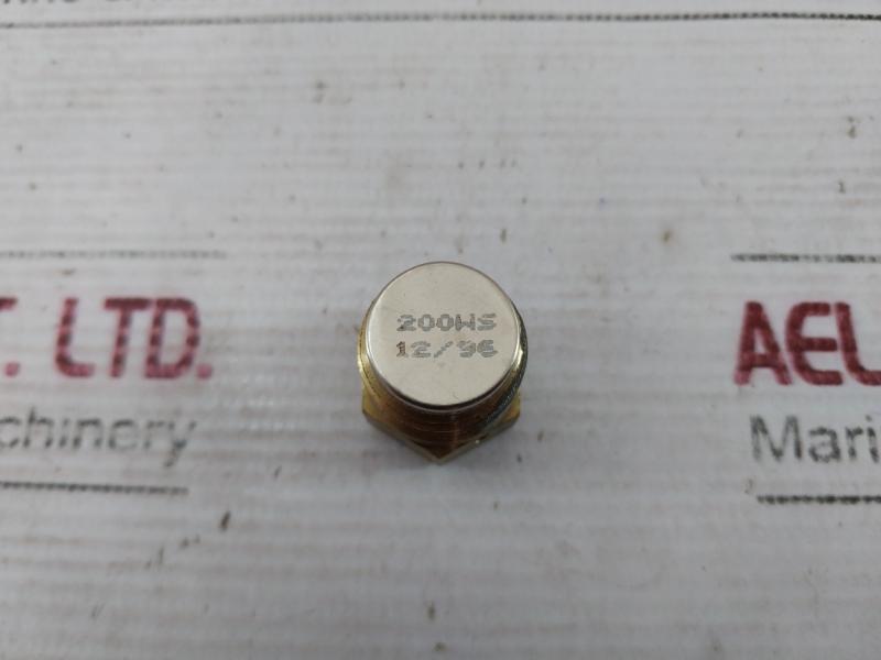 Lot of 4x Unitor 571786 Bursting Disc Unit 200bar for Pressure Operated Valve