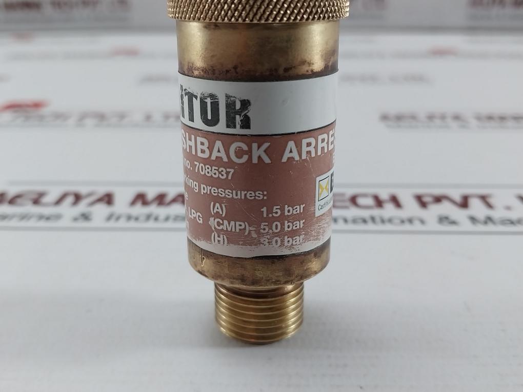 Unitor 708537 Flashback Arrestor S55 Ac