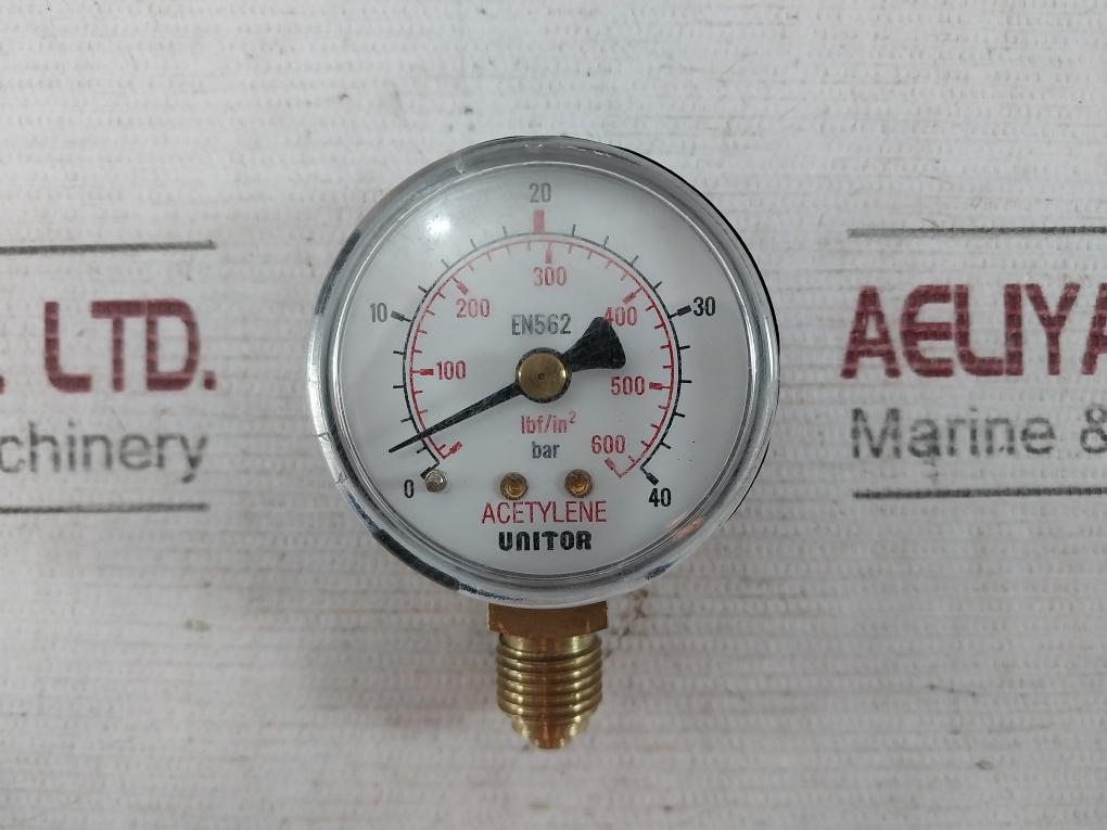 Unitor En562 Acetylene Oxygen Pressure Regulator 0-40 Bar