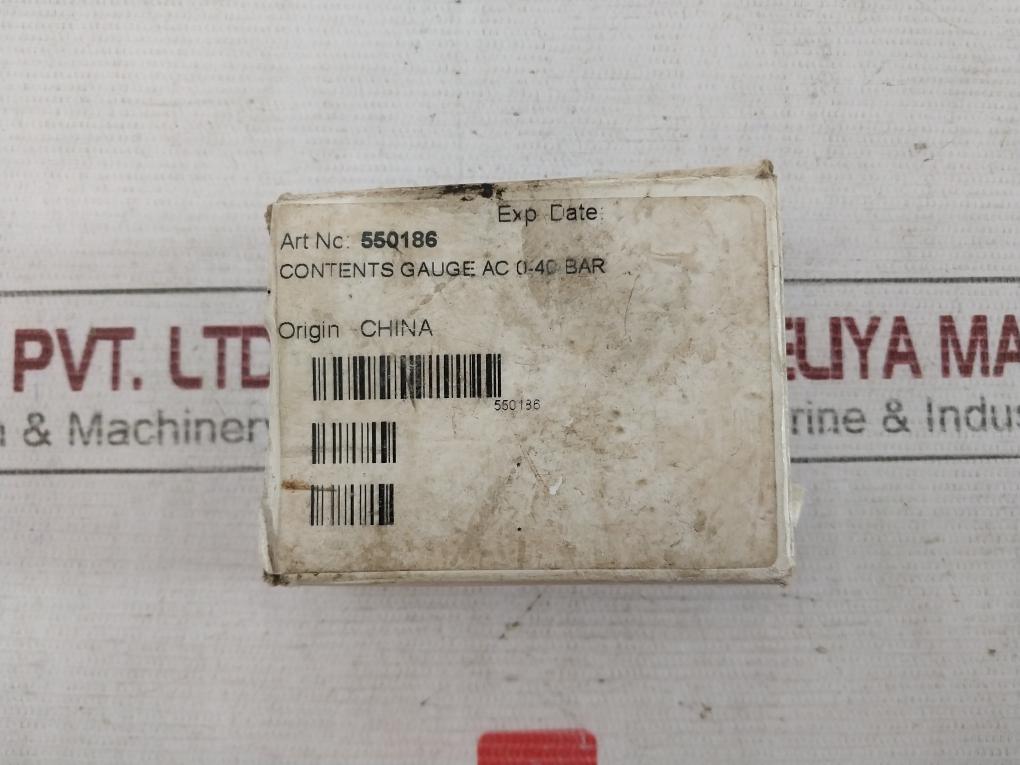 Unitor En562 Acetylene Oxygen Pressure Regulator 0-40 Bar