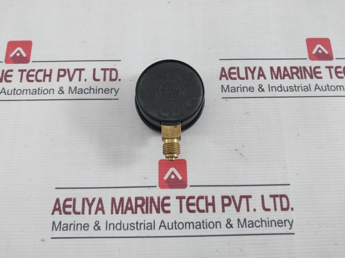 Unitor En562 Oxygen Safety Gauge 0-16 Bar 0-230 Lbf/In2