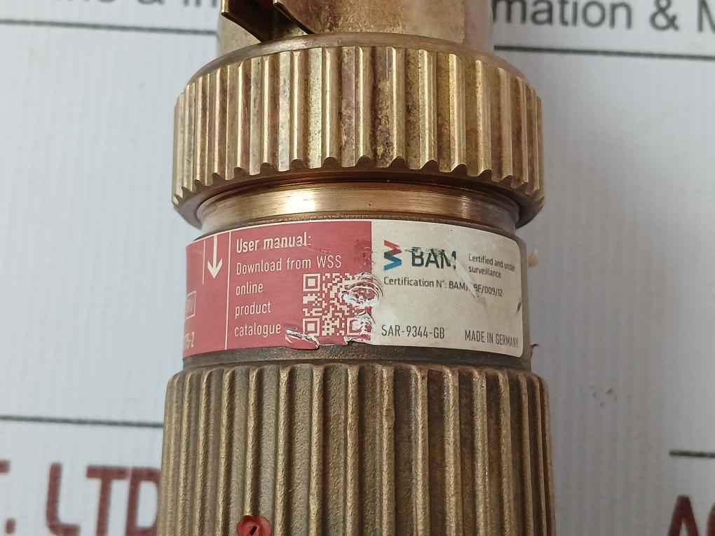 Unitor Flashback Arrestor 5 Bar 183970