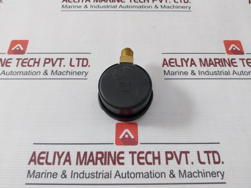 Unitor Oxygen Safety Gauge 0-400 Bar En562