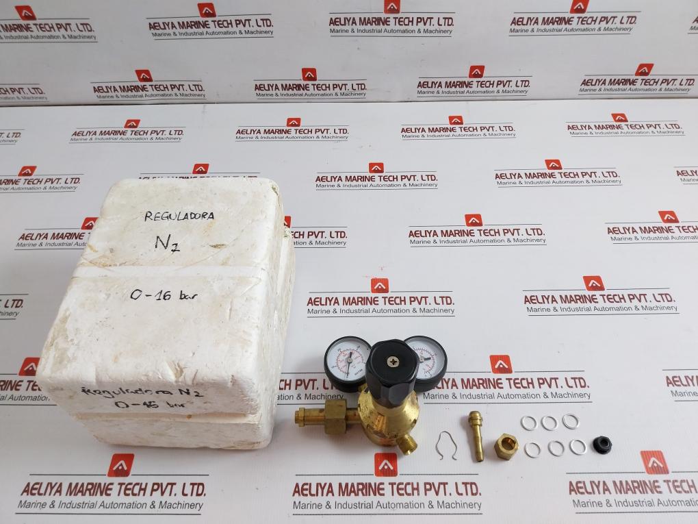 Unitor Pressure Regulator Inlet 0–16Bar /Outlet 0–400Bar 510 N2 10 Bar