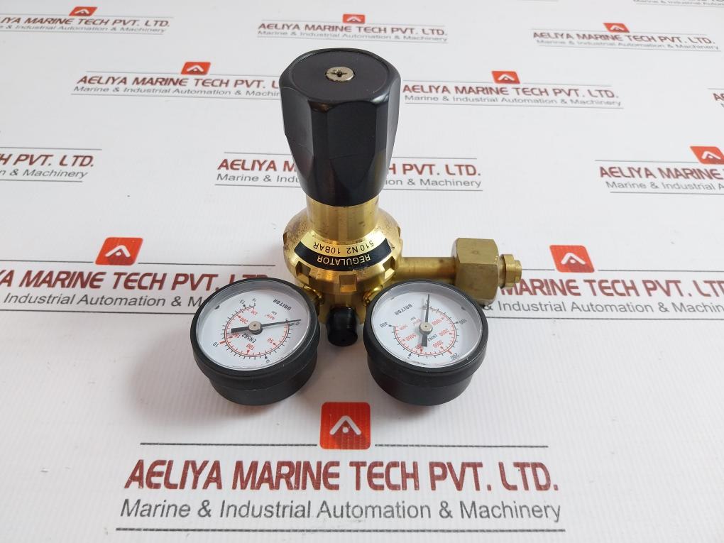 Unitor Pressure Regulator Inlet 0–16Bar /Outlet 0–400Bar 510 N2 10 Bar
