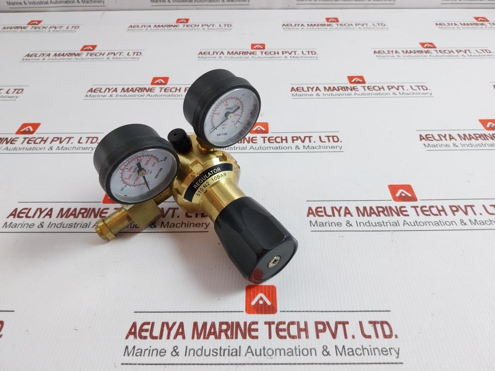 Unitor Pressure Regulator Inlet 0–16Bar /Outlet 0–400Bar 510 N2 10 Bar