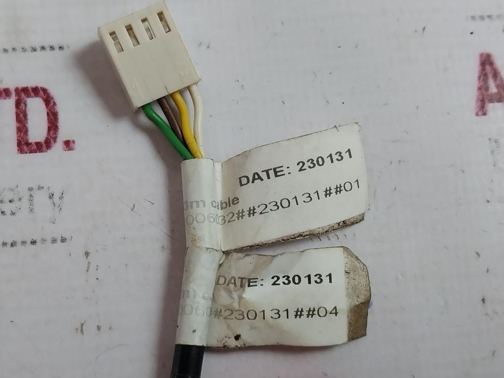 Unitor Tgs832F Cable Pn 1000-0334 Hd Ip66 Sc 3M Heavy-duty Connector