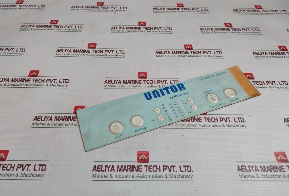 Unitor User Interface Panel Of Ultrasonic Cleaner F001635-001, 0079