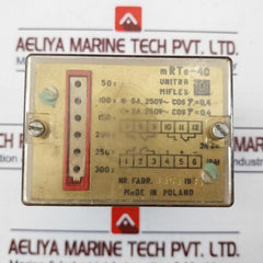 Unitra Miflex Mrte-40 Time Relay