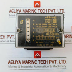 Unitra Miflex Mrte-40 Time Relay 1-6s 6a Ip41 50-60hz