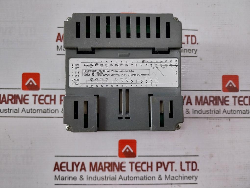 Unitronics V130-j-r34 Programmable Logic Controller 22 X 24vdc 12 X Relay 250vac