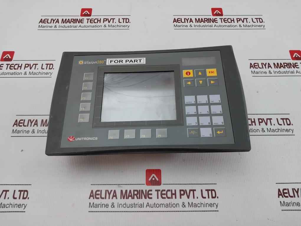 Unitronics V280-18-b20b Plc Hmi Operator Panel Ver 2.03 B00 (not Working)