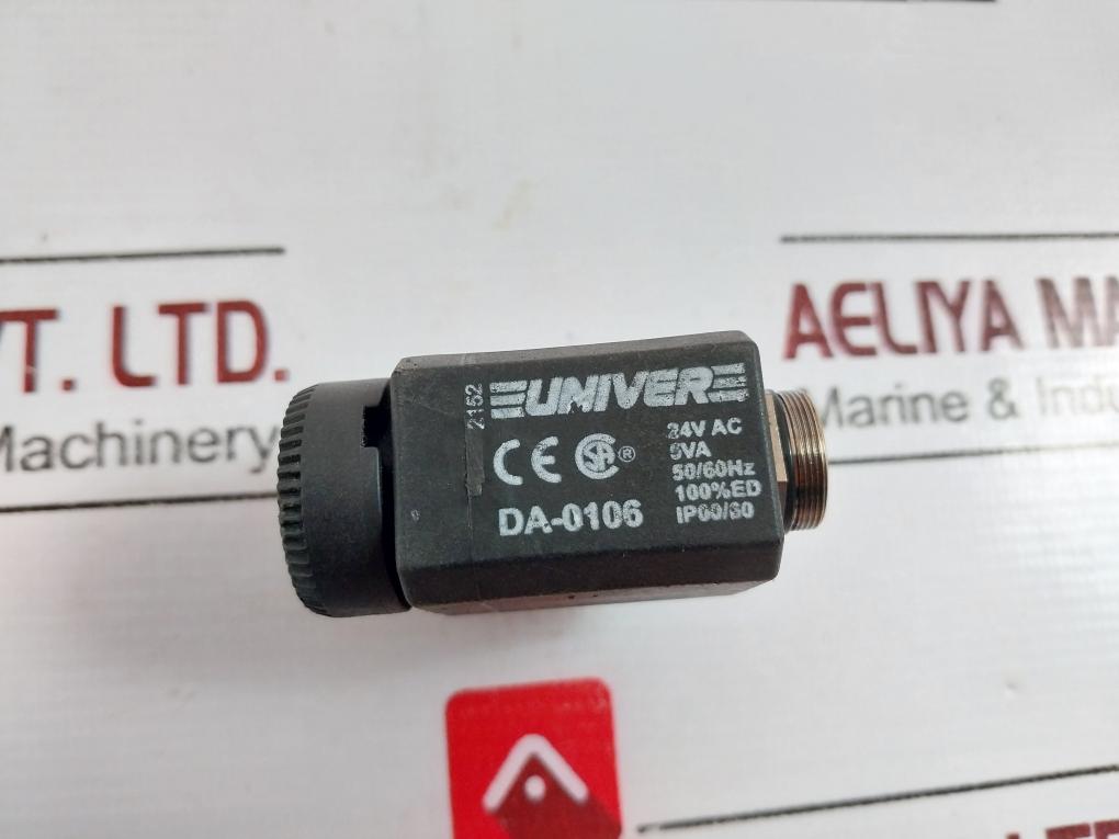 Univer Da-0106 Solenoid Coil 24Vac 5Va 50/60Hz Ip00/60