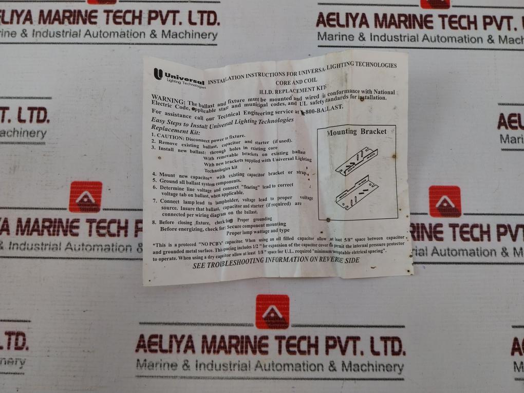 Universal M1000Mltac5M Metal Halide Ballast Kit