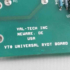Universal Rvdt Board 90001405 Val-tech