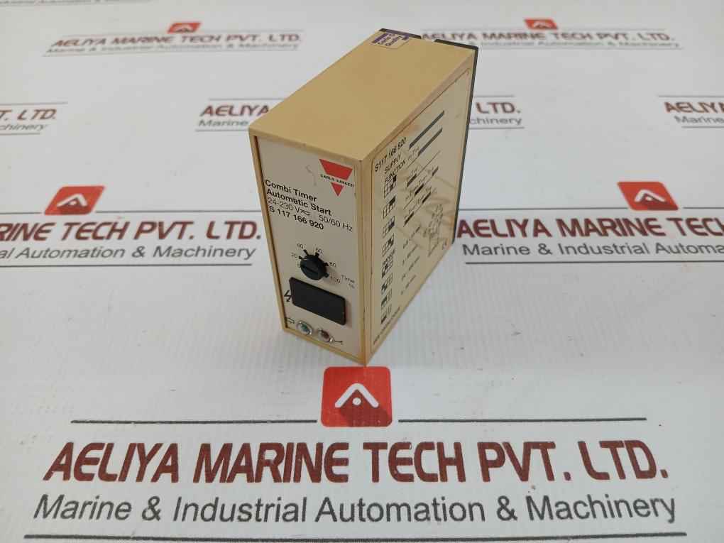 Universal Timer S 117 166 920 Carlo Gavazzi 24-230V Ac/Dc-50/60 Hz