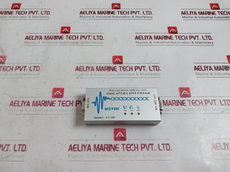 Uotek Ut-208 Isolated Converter Power Adapter Rs-232 To Rs-485/422, 9~24Vdc