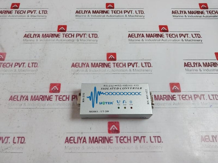 Uotek Ut-208 Isolated Converter Power Adapter Rs-232 To Rs-485/422, 9~24Vdc